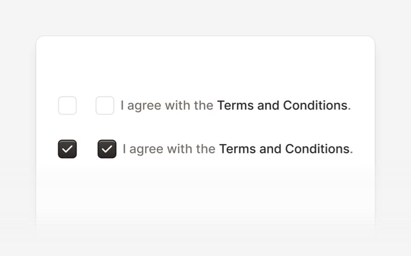 Checkboxes