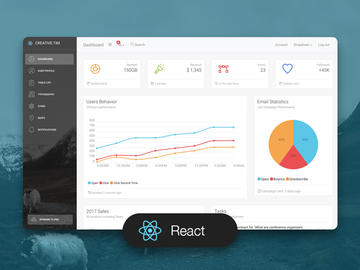 Light Bootstrap Dashboard React Image